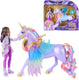 Unicorn academy - sophia wildstar met vleugelmagie - beweegbare pop 11,4 cm en gevleugelde eenhoorn 12,7 cm - inclusief 4 accessoires - poppen- en eenhoornspeelgoed