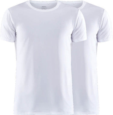 Craft core dry tee multi 2-pack m heren thermoshirt - wit