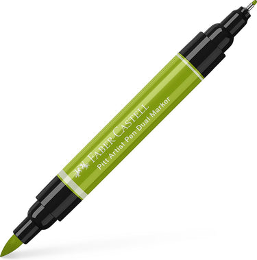 Faber-castell tekenstift - pitt artist pen - duo marker - 170 meigroen - fc-162170