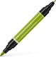 Faber-castell tekenstift - pitt artist pen - duo marker - 170 meigroen - fc-162170