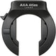 Axa ringslot atlas large zwart (uitneembare sleutel) (kaart)
