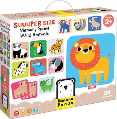 Banana panda suuuper size memory spel wilde dieren 2+