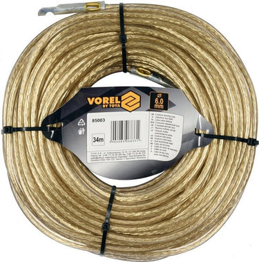 Vorel - stalen douanelijn - 6mm - 34m