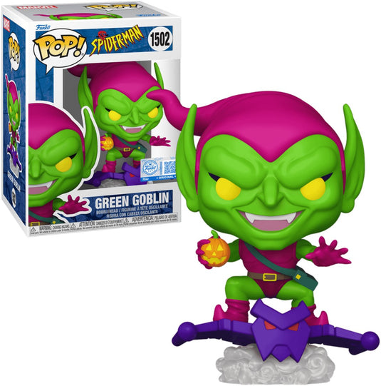 Funko spider-man pop! marvel vinyl figure green goblin 9 cm pop! figuur