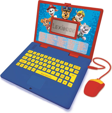 Lexibook paw patrol tweetalige educatieve laptop - 124 activiteiten (duits engels)