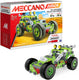 Bandai - meccano junior my retro friction car - 138-delige bouwset, retro frictiemotor, gereedschap, handleiding - auto assembly activity kit - kinderspeelgoed 8 jaar en + - apm19102