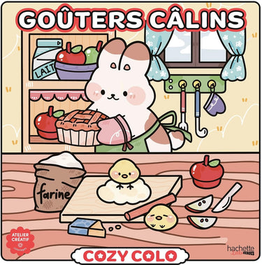 Hachette heroes atelier créatif autres licences cozy colo cozy colo - gouters calins - hachette - kleurboek voor volwassenen