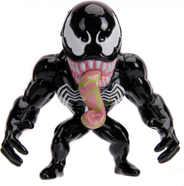 Marvel jada speelfiguur venom 10 cm die-cast zwart wit