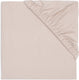 Jollein - hoeslaken jersey 70x140cm - wieg, ledikant, babybed - wild rose