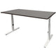 Bureau schaffenburg lin-pl128-logw-m25 spaanplaat, metaal multikleur