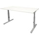 Bureau schaffenburg lin-pl128-wira-m25 spaanplaat, metaal multikleur