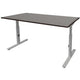 Bureau schaffenburg lin-pl148-loga-m25 spaanplaat, metaal multikleur
