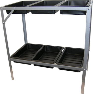 Nature - kweek- oppottafel - h77 x 77 x 40cm - met 6 kweekbakken