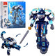 Sluban exosuit robot sea turtle bouwspeelgoed 2in1 actiefiguur schildpad - constructiespeelgoed - bouwset met 251 bouwstenen - m38-b1278 - vanaf 6 jaar