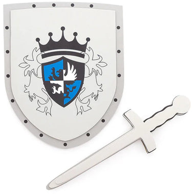Little adventures - zwaard schild set – blauw – veilig en licht