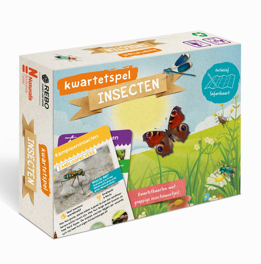Rebo kwartetspel insecten