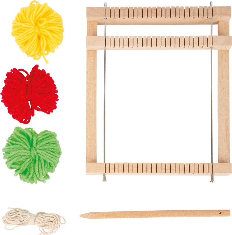 Load image into Gallery viewer, Small foot - houten weefgetouw compact, 6dlg.
