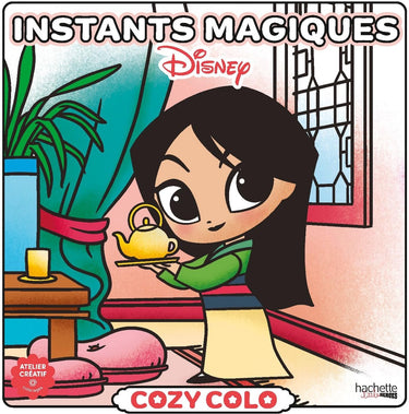 Hachette disney cozy colo kleurboek - voor volwassenen en kinderen