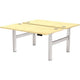 Zit-sta-bureau fellowes 8904301 staal, mfc zilver