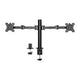 Dubbele monitorarm act ac8326 zwart