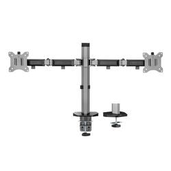 Dubbele monitorarm act ac8336 zilver