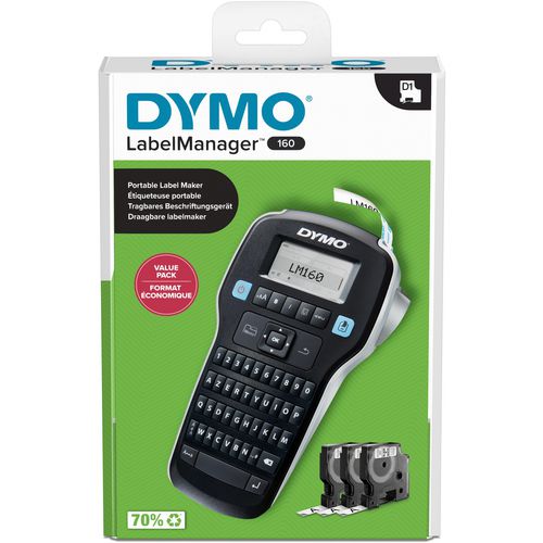 Ty labelprinter dymo labelmanager azer zwart 350 g
