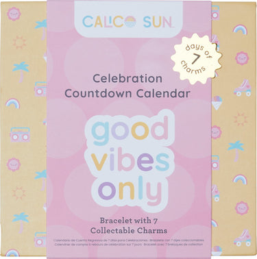Calico sun countdown celebration kalender alleen goede vibraties