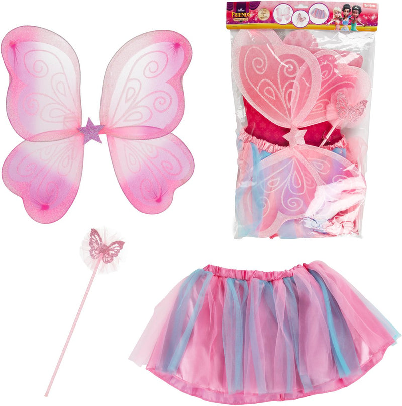 Load image into Gallery viewer, Toi-toys princess friends verkleedset met vleugels
