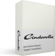 Cinderella weekend - topper hoeslaken (tot 15 cm) - katoen - 200x200 cm - ivoor