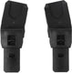 Topmark adapterset combi 2 black - geschikt voor specifieke 0+ autostoeltjes