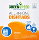 Greenspeed vaatwastabletten 4003300 1800 g geurvrij