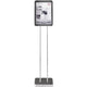 Vloerstandaard djois 500×1500×360mm grijs