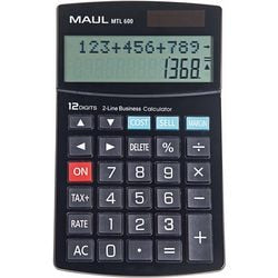 Maul bureaurekenmachine mtl 600 business pro zwart