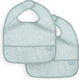 Jollein slab waterproof snake - soft green - 2 stuks