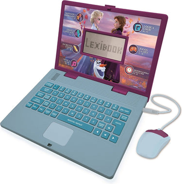 Lexibook bevroren tweetalige educatieve laptop - 124 activiteiten (portugees engels)