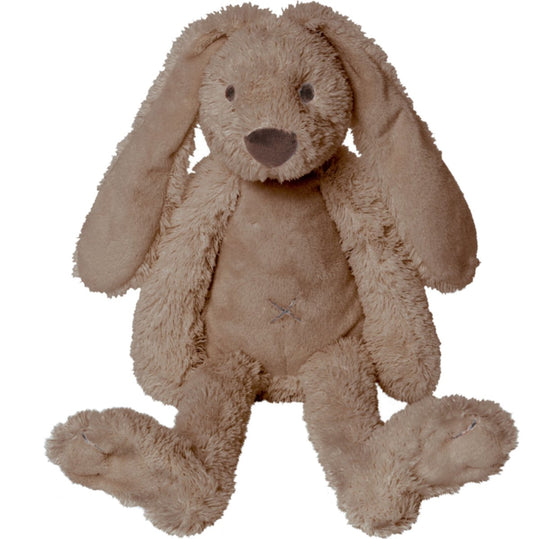 Happy horse konijn richie knuffel 58cm - bruin - baby knuffel