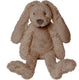 Happy horse konijn richie knuffel 58cm - bruin - baby knuffel