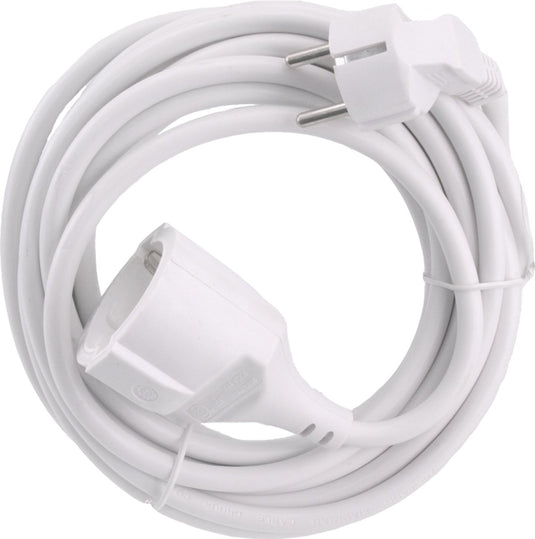 Q-link verlengsnoer - randaarde - 3500w - 3 x 1.5 mmâ² - 5 m - wit