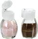 Metaltex - peper- en zoutset - 40 ml - glas - transparant - 2-delig