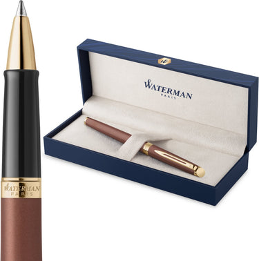 Waterman hémisphère rollerballpen | de subtiele versie | koperrood | fijne punt | met geschenkdoos
