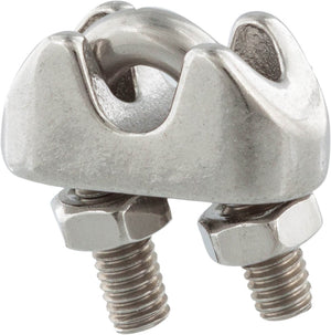 Starx staaldraadklem - 3 mm - rvs