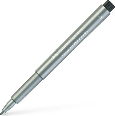 Faber-castell tekenstift - pitt artist pen - 251 zilver - fc-167351