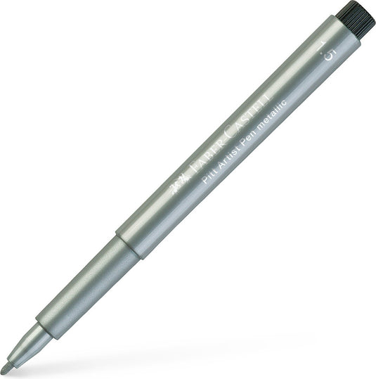 Faber-castell tekenstift - pitt artist pen - 251 zilver - fc-167351