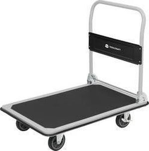Toolcraft handwagen inklapbaar, afleider staal, pp, thermoplastisch polyurethaan laadvermogen (max.): 150 kg