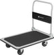 Toolcraft handwagen inklapbaar, afleider staal, pp, thermoplastisch polyurethaan laadvermogen (max.): 150 kg