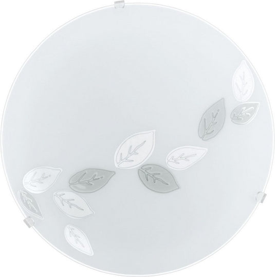 Eglo mars plafond- en wandlamp - e27 - ø 25 cm - wit