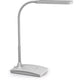 Maul pearly bureaulamp - led - kunststof metaal - zilver - dimbaar - touch bedienbaar - tafellamp