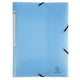 3-klepsmap exacompta 55172e a4 pastelblauw