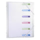 Sorteermap exacompta 56177e a4 frosted
