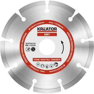 Kreator krt082102 diamantschijf d125 premium